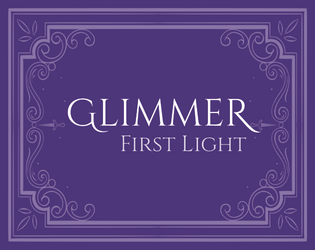 GLIMMER - First Light