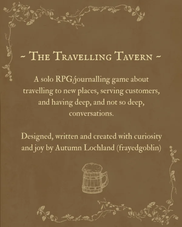 The Travelling Tavern
