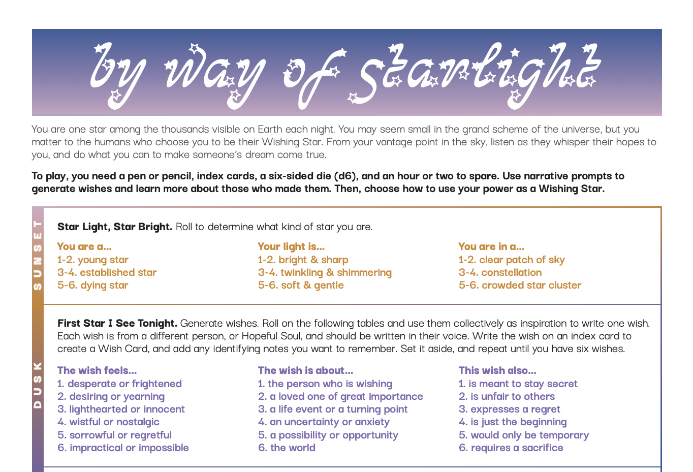 By Way Of Starlight