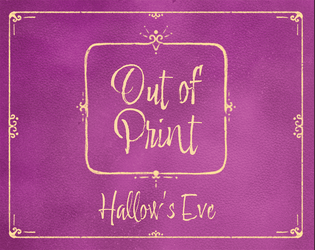 Out of Print Hallows Eve