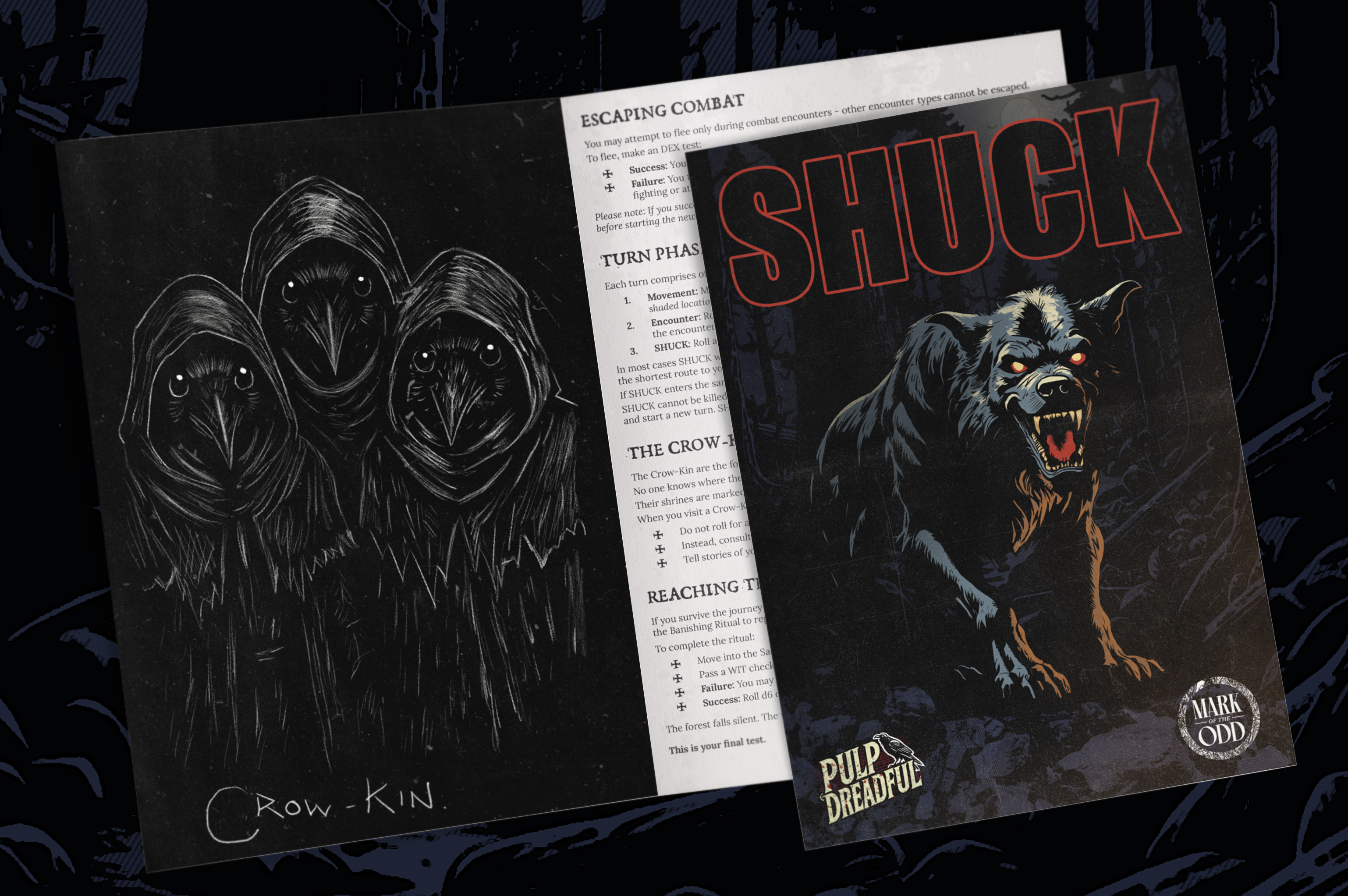 SHUCK - A Pulp Dreadful Game